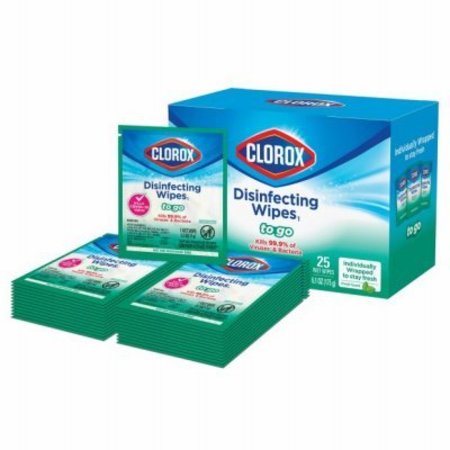 Clorox 25PK Clorox Wipes To Go 60092